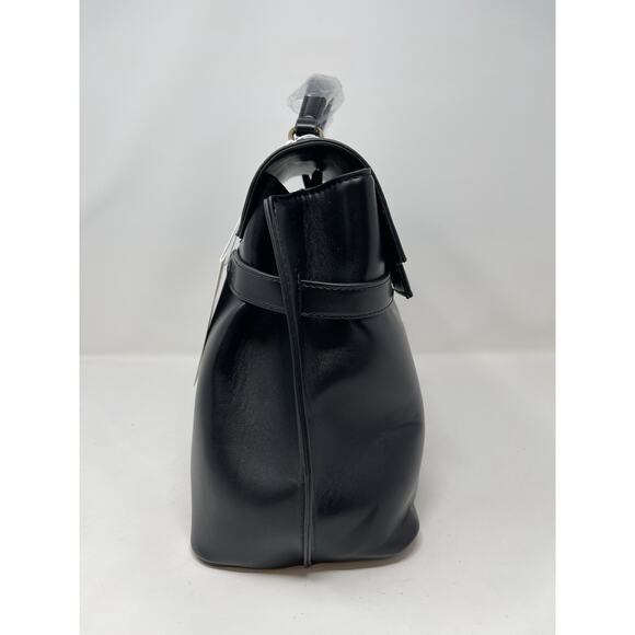 Cavalli Class Tatianal Large Top Handle Bag Black Dr. Bag Retail $118.00 - Picture 2 of 12